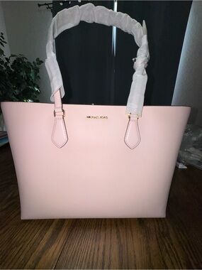 Michael Kors Blush Pink Saffiano Leather Tote